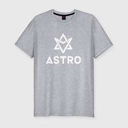 Мужская slim-футболка Astro logo