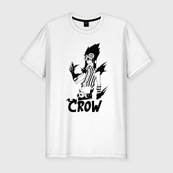 Мужская slim-футболка Crow- Аниме Bakuman