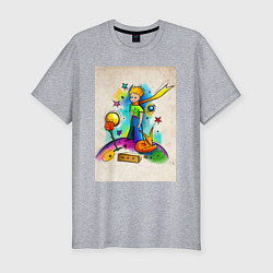 Мужская slim-футболка Le Petit Prince