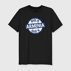Мужская slim-футболка Сделано в Армении