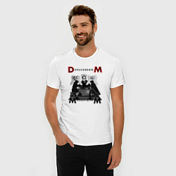 Футболка slim-fit Depeche Mode - Memento Mori 01, цвет: белый — фото 2