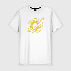 Футболка slim-fit Steins Gate OSHMKUFA 2010, цвет: белый