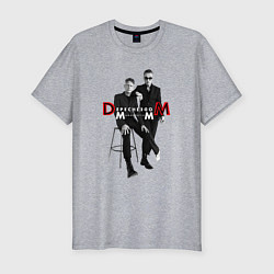 Мужская slim-футболка Depeche Mode - Memento Mori Two of Us