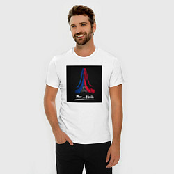 Футболка slim-fit Pray for Paris, цвет: белый — фото 2