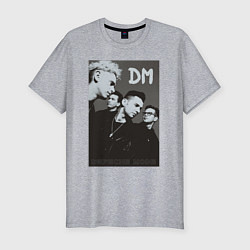 Мужская slim-футболка Depeche Mode 90 Violator
