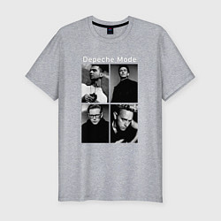 Мужская slim-футболка Depeche Mode Violator 2