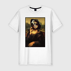Мужская slim-футболка Mona Singer