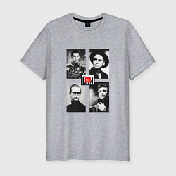 Мужская slim-футболка Depeche Mode - 101 For The Masses
