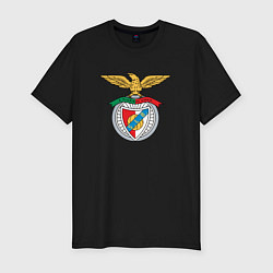 Футболка slim-fit Benfica club, цвет: черный