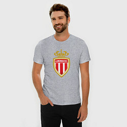 Футболка slim-fit Monaco fc sport, цвет: меланж — фото 2