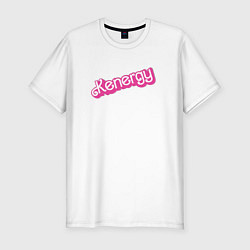 Мужская slim-футболка Kenergy - в ретро стиле барби