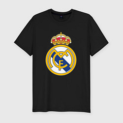 Мужская slim-футболка Real madrid fc sport