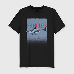 Футболка slim-fit Relentless, цвет: черный