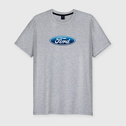 Мужская slim-футболка Ford usa auto brend
