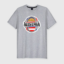 Мужская slim-футболка В Австрии