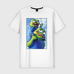 Мужская slim-футболка Pepe dad