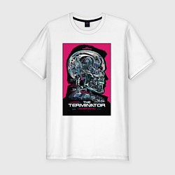 Мужская slim-футболка Terminator 1