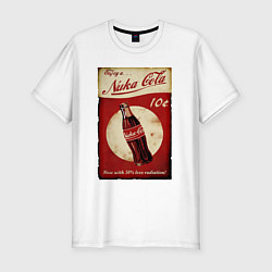 Мужская slim-футболка Nuka cola price