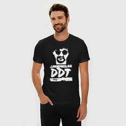 Футболка slim-fit DDT - Юрий Шевчук, цвет: черный — фото 2