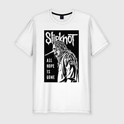 Футболка slim-fit Slipknot - hope is gone, цвет: белый