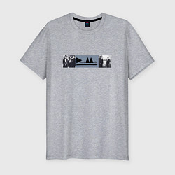 Футболка slim-fit Depeche Mode - Delta Machine merch, цвет: меланж