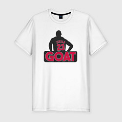 Мужская slim-футболка Jordan goat