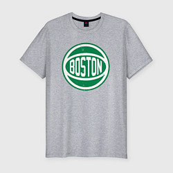 Футболка slim-fit Ball Celtics, цвет: меланж