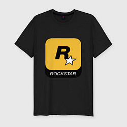 Мужская slim-футболка Rockstar