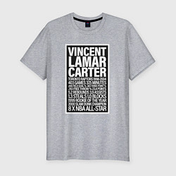 Футболка slim-fit Vince Carter, цвет: меланж