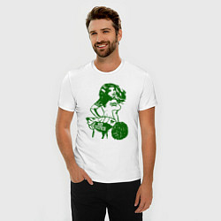 Футболка slim-fit Go Celtics, цвет: белый — фото 2