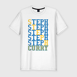 Футболка slim-fit Steph Curry, цвет: белый