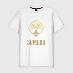 Мужская slim-футболка Сумеру из Геншин Импакт