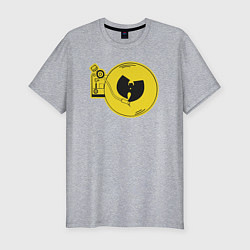 Мужская slim-футболка Wu-Tang vinyl