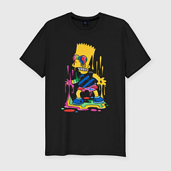 Мужская slim-футболка Color Bart
