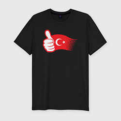 Мужская slim-футболка Турецкий лайк