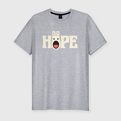 Мужская slim-футболка No hope