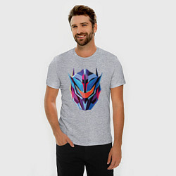 Футболка slim-fit Transformers art, цвет: меланж — фото 2