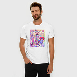 Футболка slim-fit The amazing digital circus together, цвет: белый — фото 2