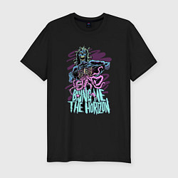 Мужская slim-футболка Bring Me the Horizon - Zombie