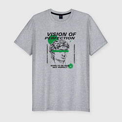 Мужская slim-футболка Статуя Давида streetwear