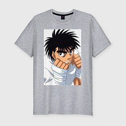 Мужская slim-футболка Иппо Боксер