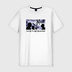 Мужская slim-футболка Depeche Mode - Touring the angels