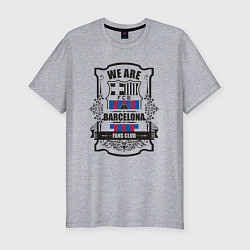 Мужская slim-футболка Мы Барселона