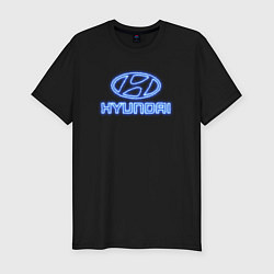 Мужская slim-футболка Hyundai neon