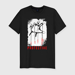 Футболка slim-fit Protective, цвет: черный