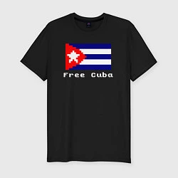 Футболка slim-fit Free Cuba, цвет: черный