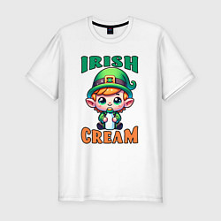 Мужская slim-футболка Irish Cream