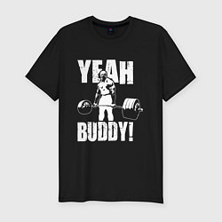 Мужская slim-футболка Yeah buddy - Ронни Коулман