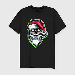 Мужская slim-футболка Dead Santa