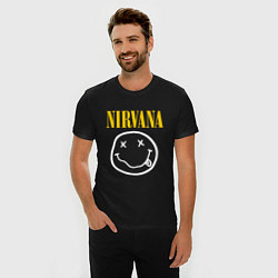 Футболка slim-fit Nirvana original, цвет: черный — фото 2